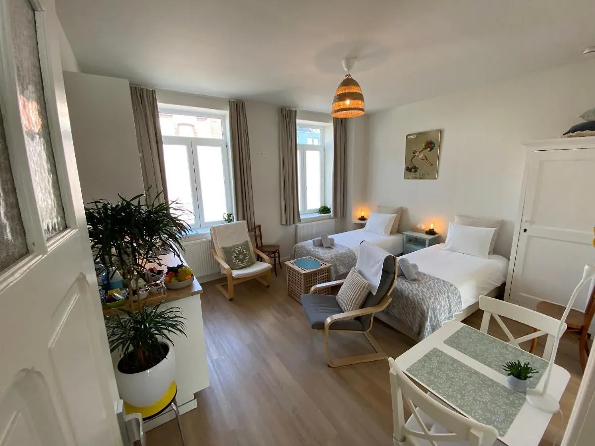Logies-M Comfort Studios Inc Bikes B&B Ostende Apartment