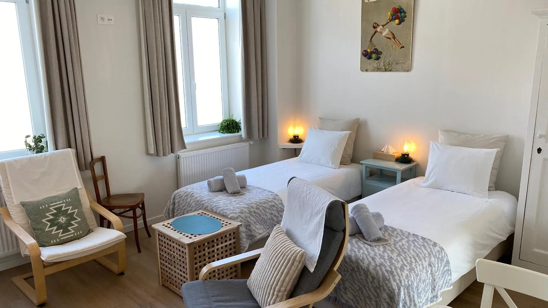 Logies-M Comfort Studios Inc Bikes B&B Ostende 0*,  Belgien